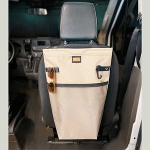 Trash Bag Seat back storage bag campervan accessories van trash bag van laundry bag truck storage van conversion gift image 6