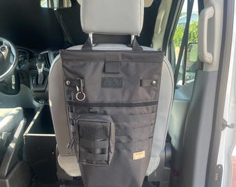 Reusable Car Trash Bag | Hanging Seat Back Organizer for SUV Van RV | Easy Clean Road Trip Storage