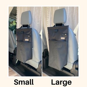 Trash Bag Seat back storage bag campervan accessories van trash bag van laundry bag truck storage van conversion gift image 7