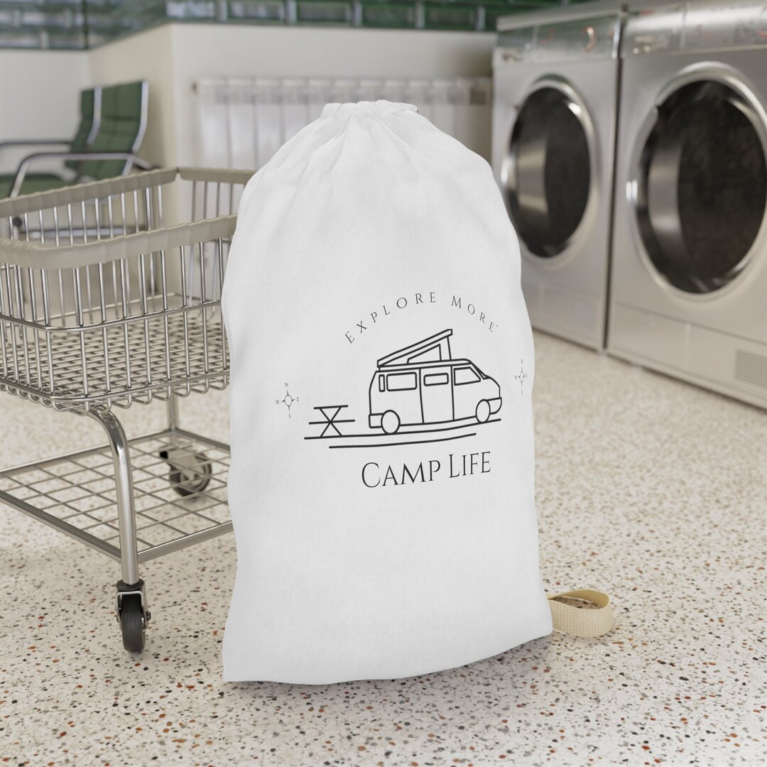 Camper Van Laundry Bag Camp Life Laundry Bag for Camper Etsy