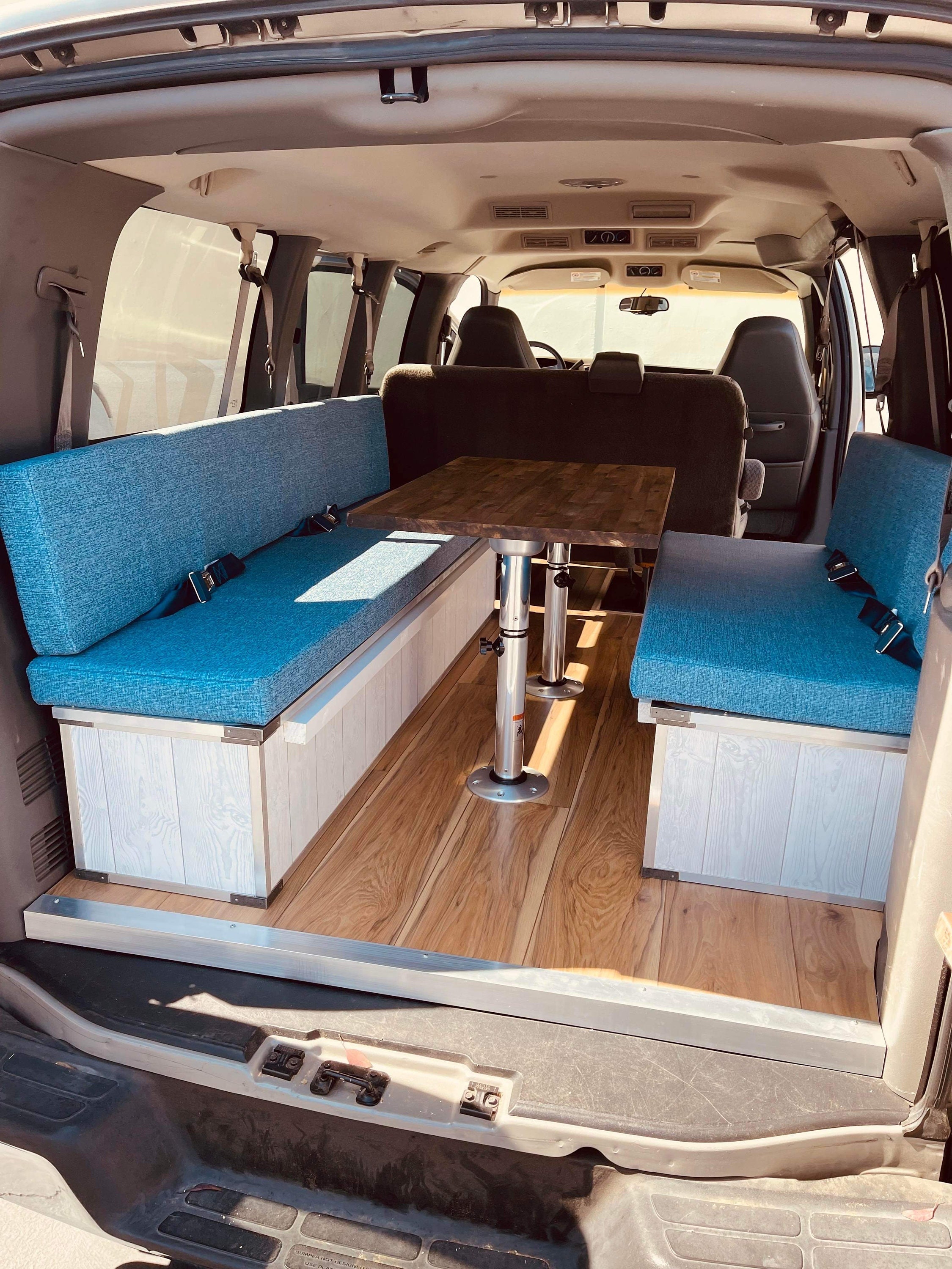 Van Build Custom Cushions Tailormade Campervan Cushion Camper Bed