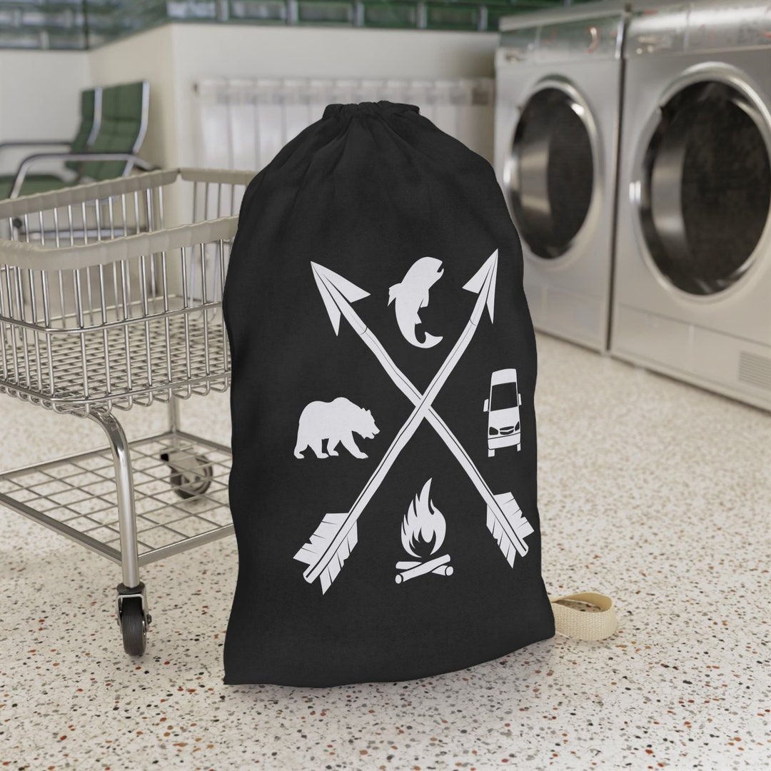 Bag for Your Camper Van Laundry Bag Camping Laundry Bag Van Laundry Draw String Bag RV Laundry