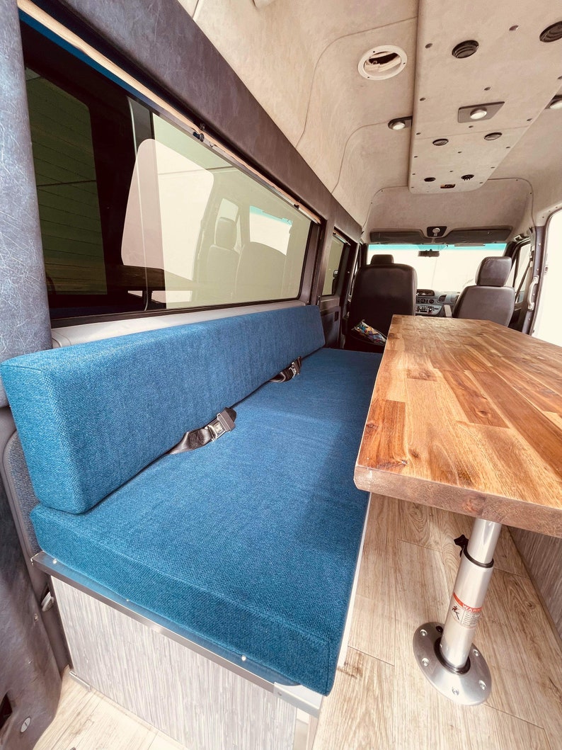 Van Build Custom Cushions Tailormade Campervan Cushion Camper Bed