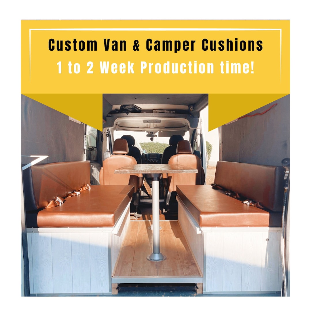 Camper Cushions RV Cushions Van Cushions Campervan Conversion Camper