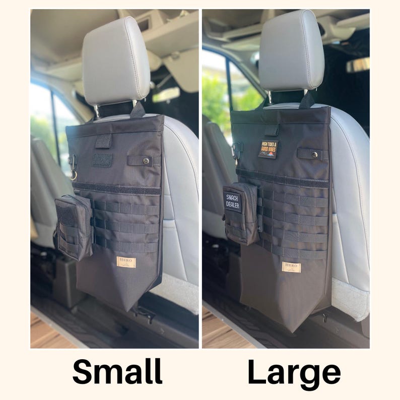 Camping bag hiking bag van life accessory van bag campervan bag truck storage outdoor adventure bag van build gift sprinter accessory image 6