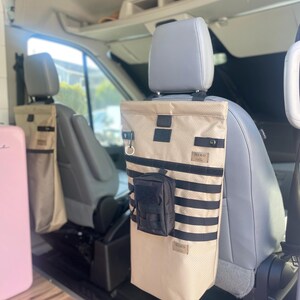 Camping bag hiking bag van life accessory van bag campervan bag truck storage outdoor adventure bag van build gift sprinter accessory image 7