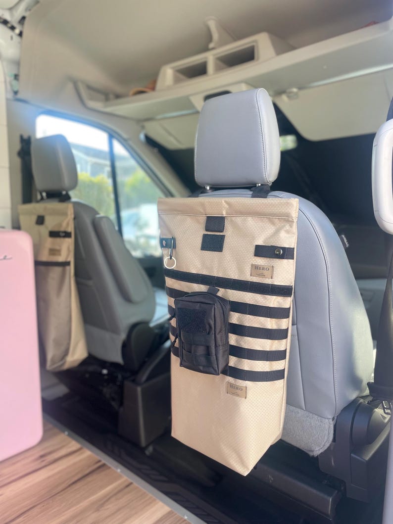 Camping bag hiking bag van life accessory van bag campervan bag truck storage outdoor adventure bag van build gift sprinter accessory image 7