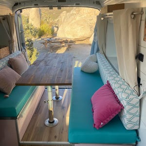 Campervan cushions zipper covers replacement cushions van conversion camper conversion van conversion gift sprinter conversion