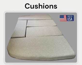 Van conversion cushions Camper Replacement Cushions tailor-made custom cushions rv cushions trailer cushions camping bed cushions van build