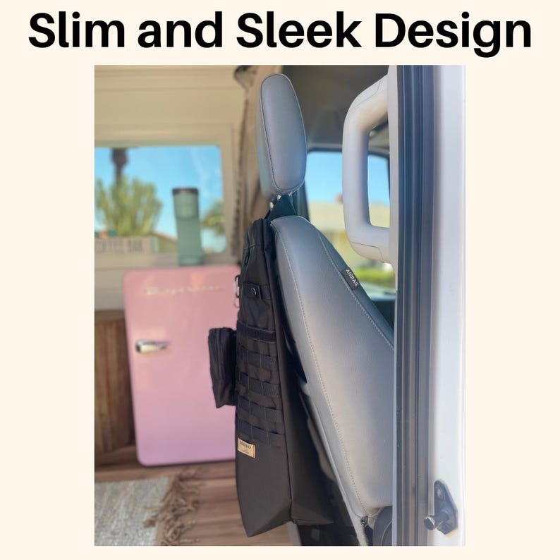 Camping bag hiking bag van life accessory van bag campervan bag truck storage outdoor adventure bag van build gift sprinter accessory image 8