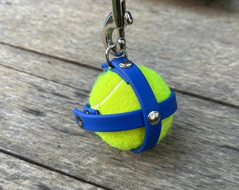 Biothane Ball Keeper – Clip-On Fetch Ball Holder for Walks, Training, or Hikes | Waterproof, Durable & Easy to Clean
