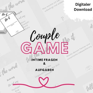 120 carte per coppie | Gioco di coppia | Compiti e domande intime | Relazione | Anniversario | Gioco di appuntamenti notturni | Giochi di San Valentino | Stampa