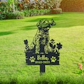Custom Metal Garden Stake, Goldendoodle Gift, Sympathy Gift for Dog Lovers, Pet Remembrance product logo