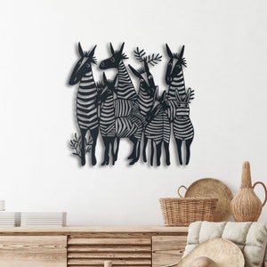 Donkey Lovers&#39; Funny Metal Wall Art, Farmhouse Decor, Unique Gift Idea
