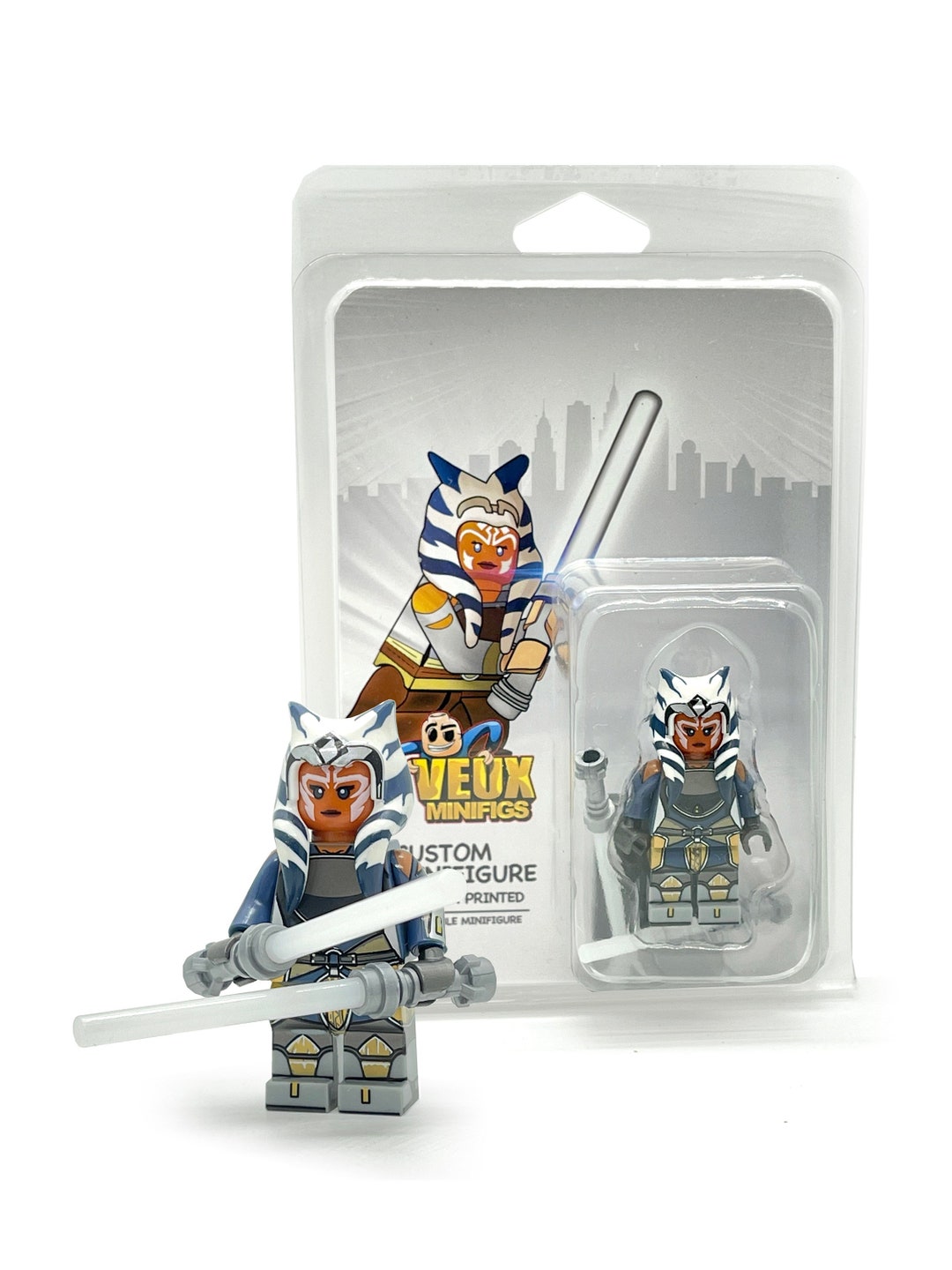 Ahsoka Tano Custom Minifigure Etsy