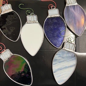Lightbulb ornaments