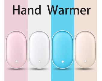 Mini Hand Warmer Portable Power Bank USB Charging Handheld Electric Heater 3 Gear Adjustment Winter Hand Stove Powerbank Gift