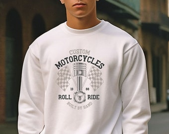 Motorcycle Rider Hoodie: Custom Motorcycle Enthusiast Gift