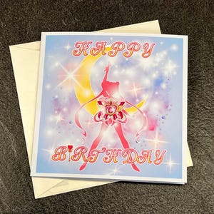 Biglietto di auguri di compleanno Sailor Moon