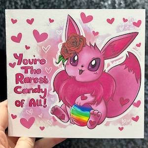 Valentines Eevee Card