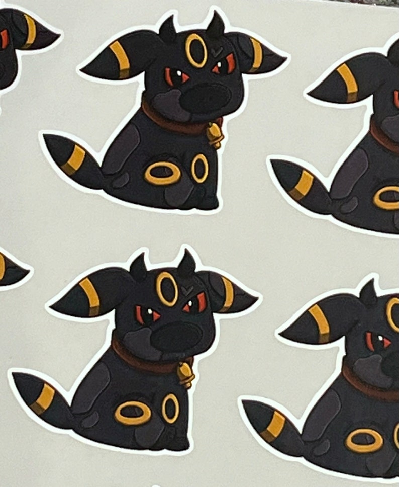 Umbreon Mooveelution Sticker - Etsy