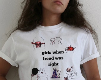 Gen Z Meme T-Shirt: Funny Freud Quote Tee