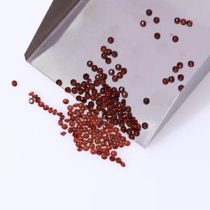 Natural Garnet round faceted loose stone for jewelry making AAA quality top colour gift for her