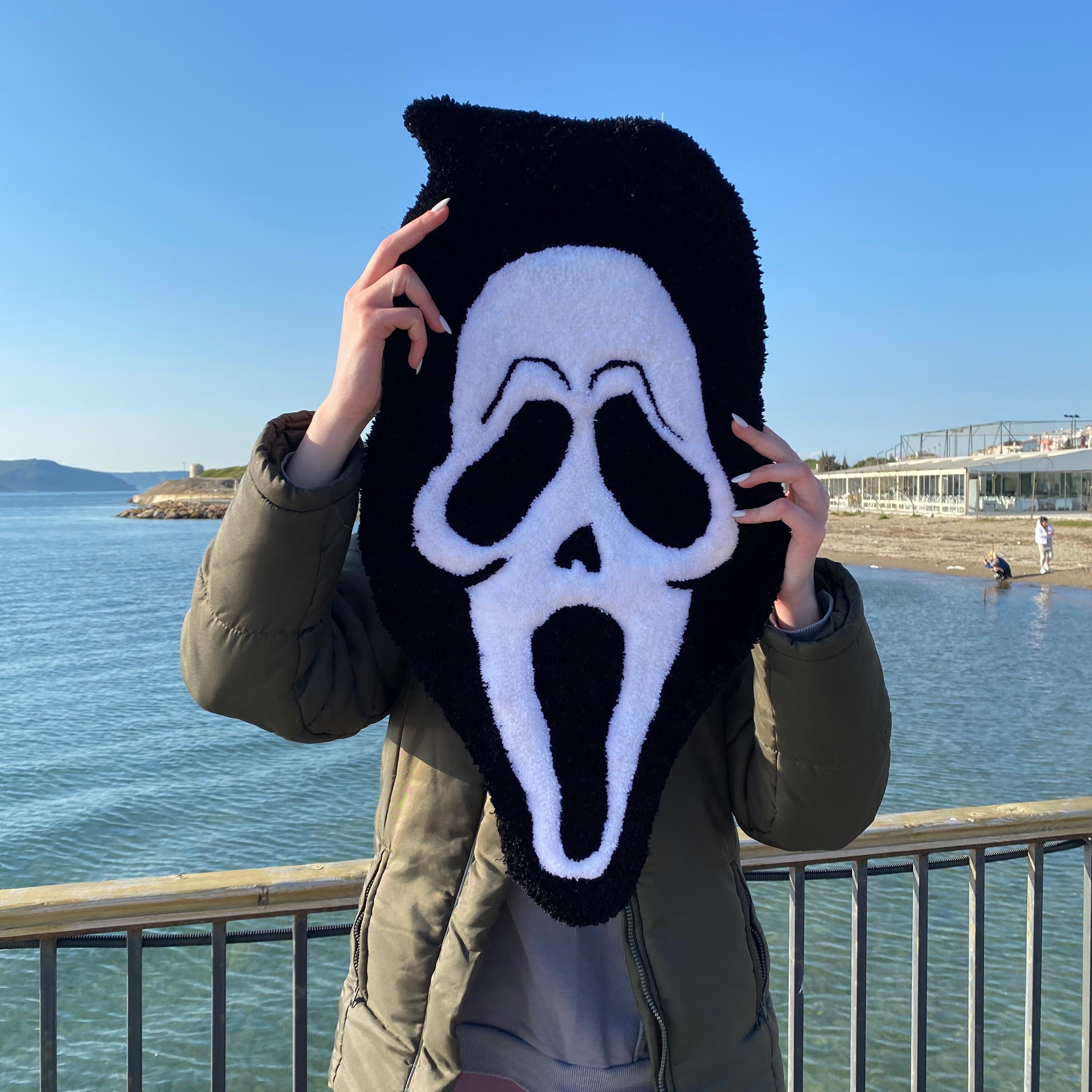 Scream 6 Tufting Rug, Scary Movie Area Rug, Horror Art, Home Decor Etsy