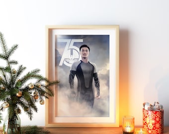 Custom Hunger Games Tribute Portrait: Personalized Fan Art (Digital Download)