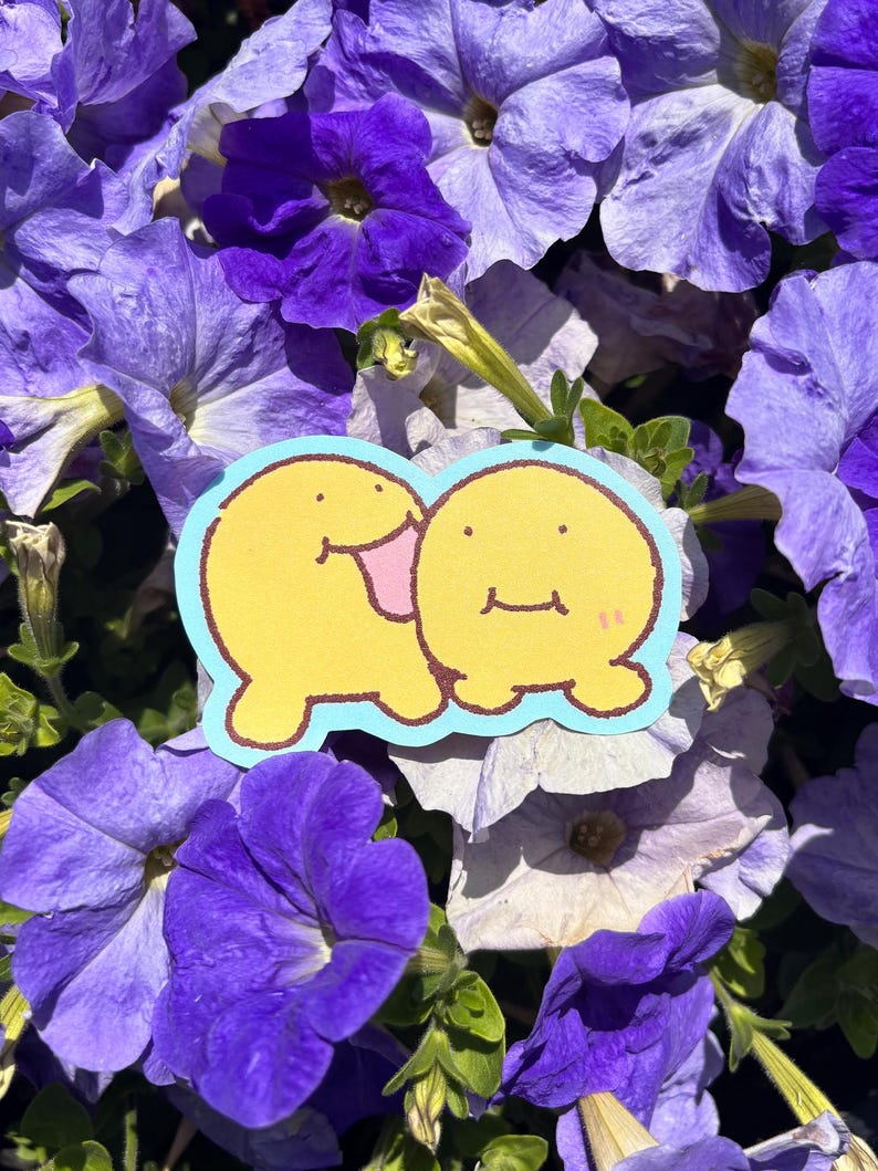 Glaggles Licking Sticker - Etsy Canada