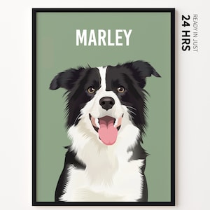 Etsy painting of dog hotsell