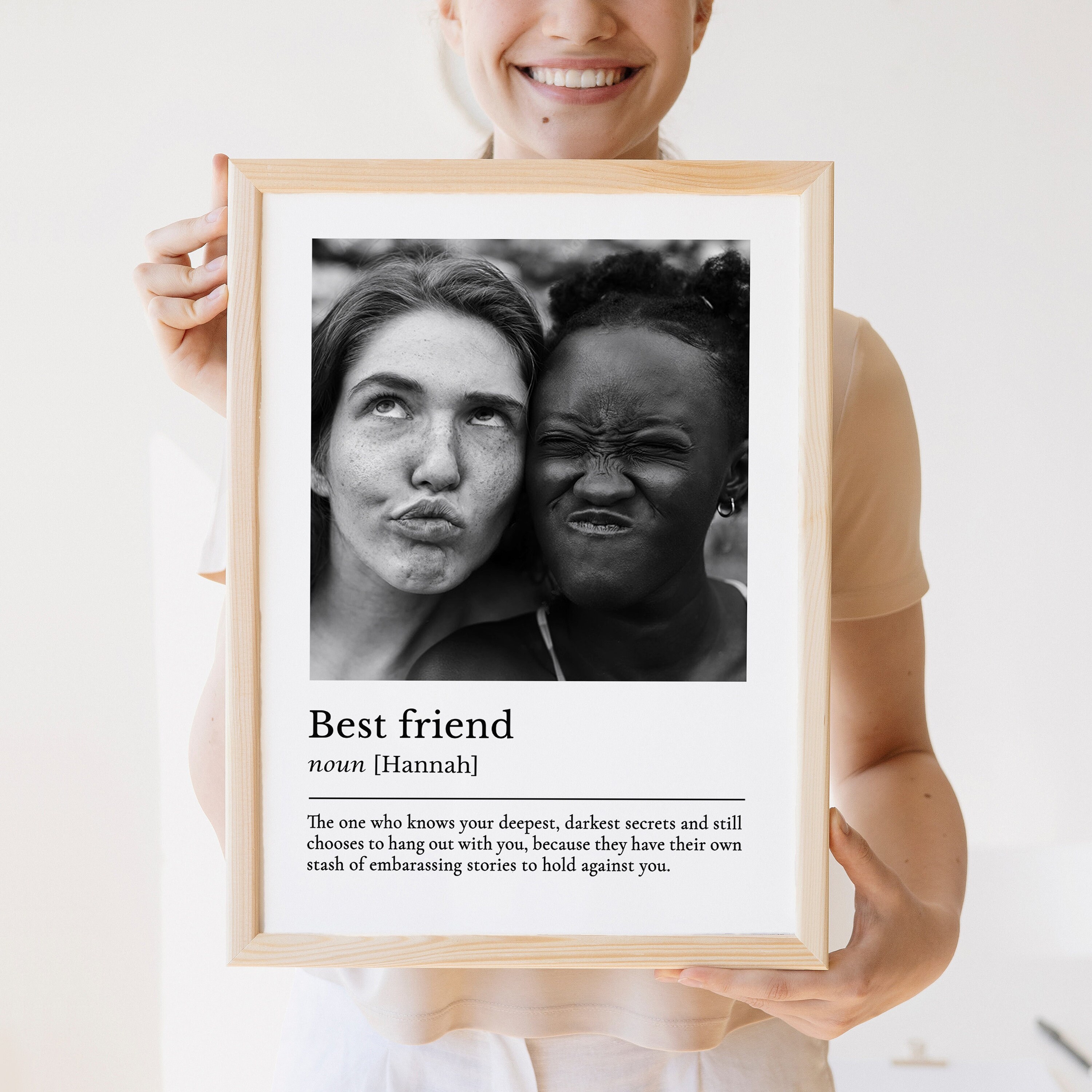 For Siblings Best Friend Gift, Gift Poster 6 Best Friends, Gift ...