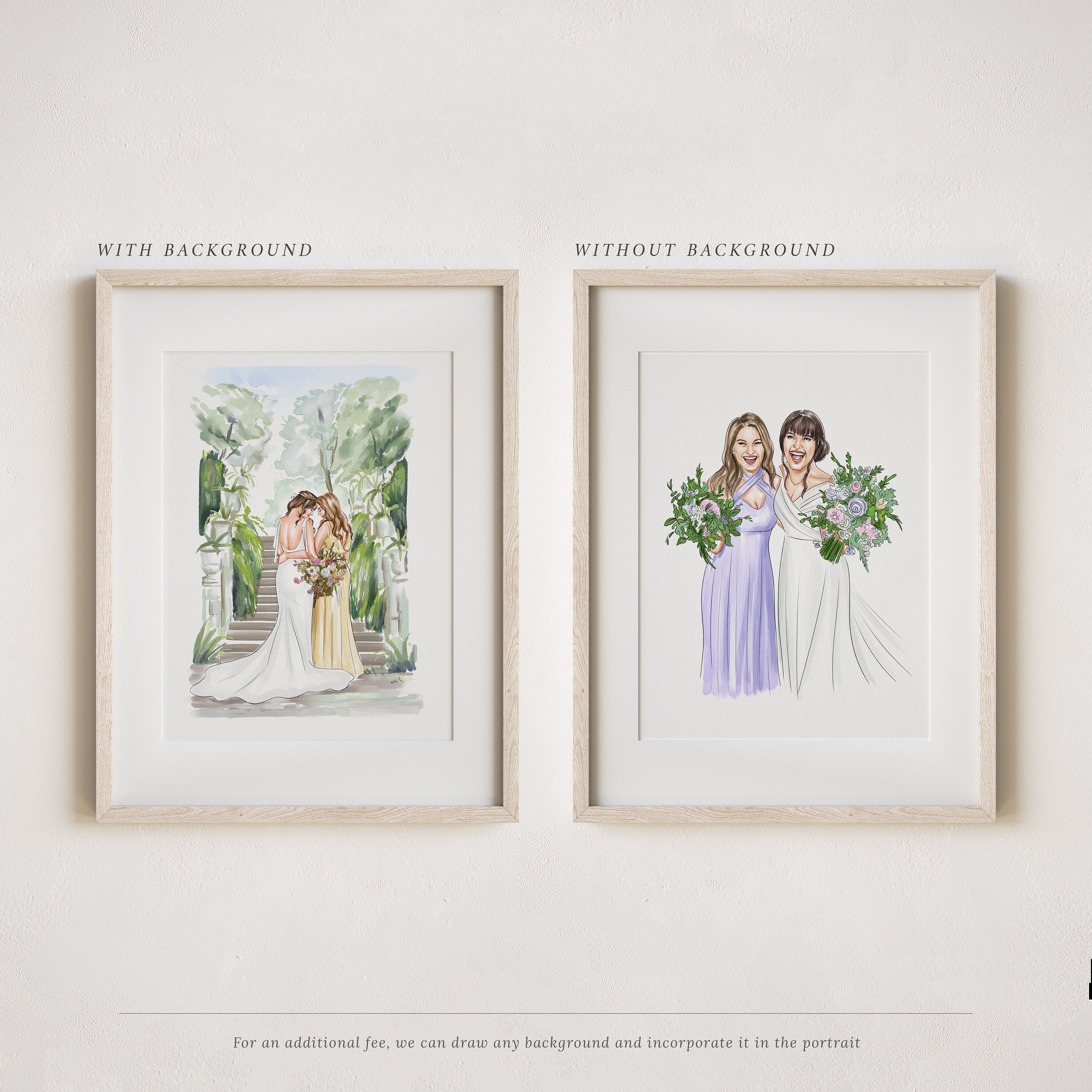 貴方、又はカップルの肖像画を描きます！