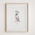 Custom Pet Portrait, Personalised Dog Illustration, Dog Cat Wall Art, Hand Drawn Pet, Pet Memorial Ideas, Digital, Pet Christmas Gift, HD1 product logo