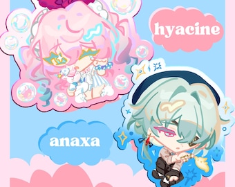 hsr hyacine + anaxa charms