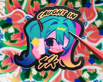 monitoring miku sticker
