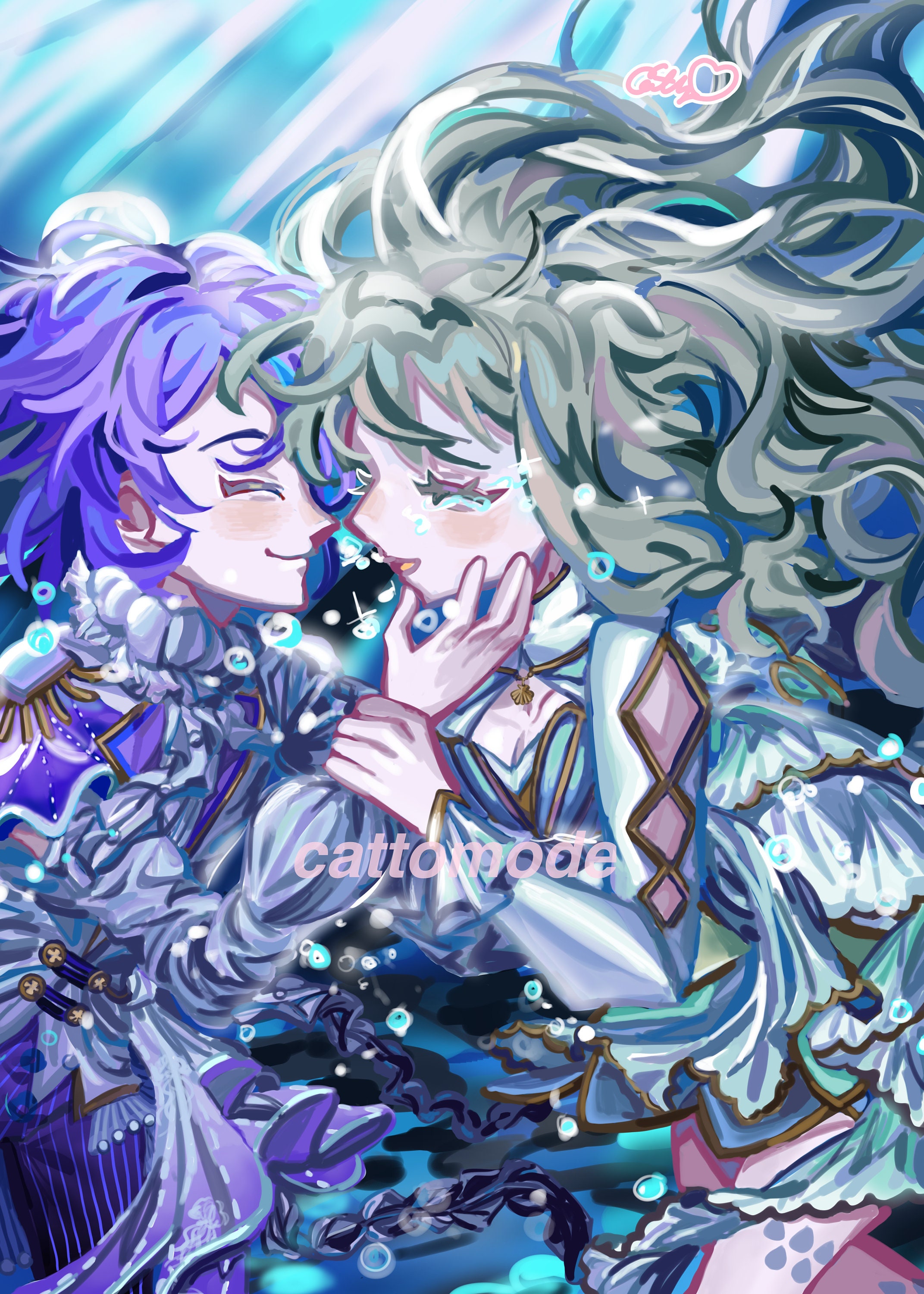 prsk mermaid ruinene 11x17" poster