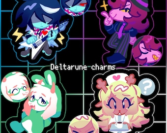 RESTOCKED deltarune charms