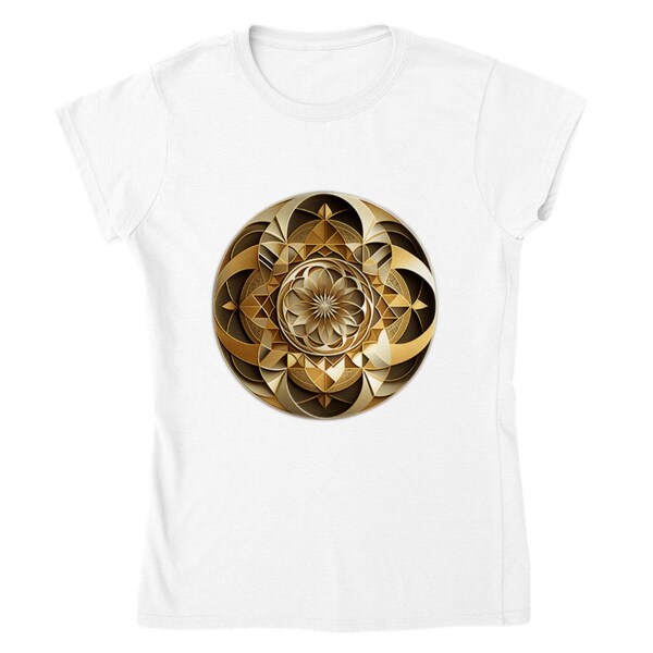 Golden Lotus T-Shirt Designs für positive Energie. Wir stellen unsere neue Linie spiritueller T-Shirts vor!