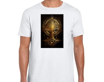 Verbinden Sie sich mit der Natur - "Baum des Lebens Herren T-Shirt"