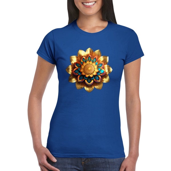 Lotus Gold T-Shirt Designs für positive Energie. Wir stellen unsere neue Linie spiritueller T-Shirts vor!