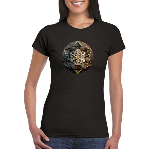 Lotus Gold T-Shirt Designs für positive Energie. Wir stellen unsere neue Linie spiritueller T-Shirts vor!