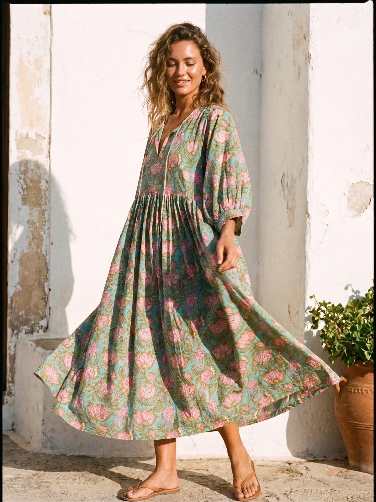 etsy indian cotton dresses Indian Cotton Dress - Etsy