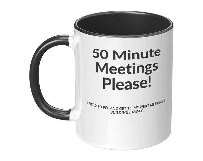 Featured listing image: 50 Minute Meetings Please