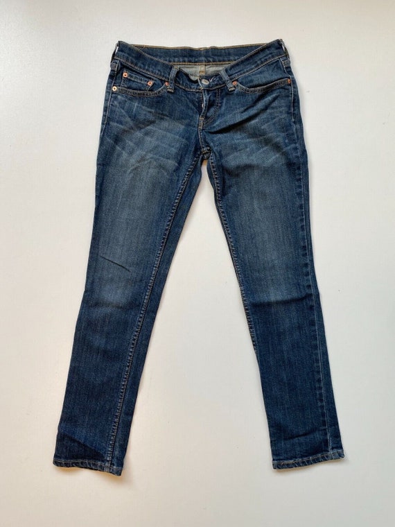 Levis Jeans ® Women W28 L30 Model ''571 Slim - Etsy