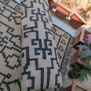 Kilim Bench wood work bench, ottoman bench, handmade furniture, kitchen chair, piano bench, dining bench, sitting bench, turkish rug bench.