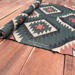 Handmade Kilim Rug, Weave Wool Jute Kilim Rug, Motifs, Oriental, Indian Traditional, Geometric, Turkish, Home Decor, Custom Size Available,