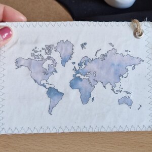 Postkarte aus Segel - maritime Urlaubsgrüße / Grußkarte / Karte / Urlaub