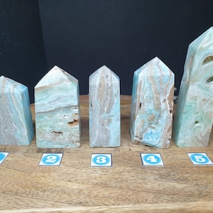 Blue Aragonite Tower