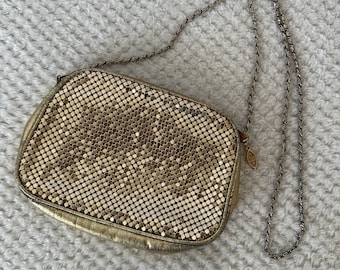 Vintage La Regale Chainmail Bolsa de Oro